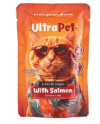 מעדן Ultra Pet (אולטרה פט) פאוץ' (85 גרם) 10 ב 35